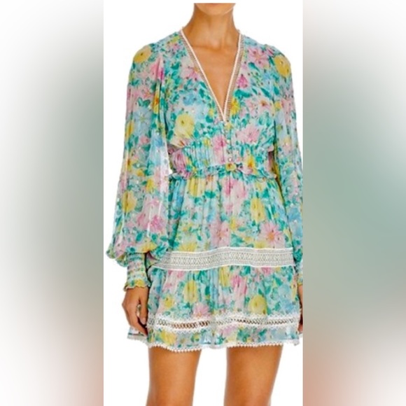 Hemant & nandita georgette dress - Picture 2 of 10